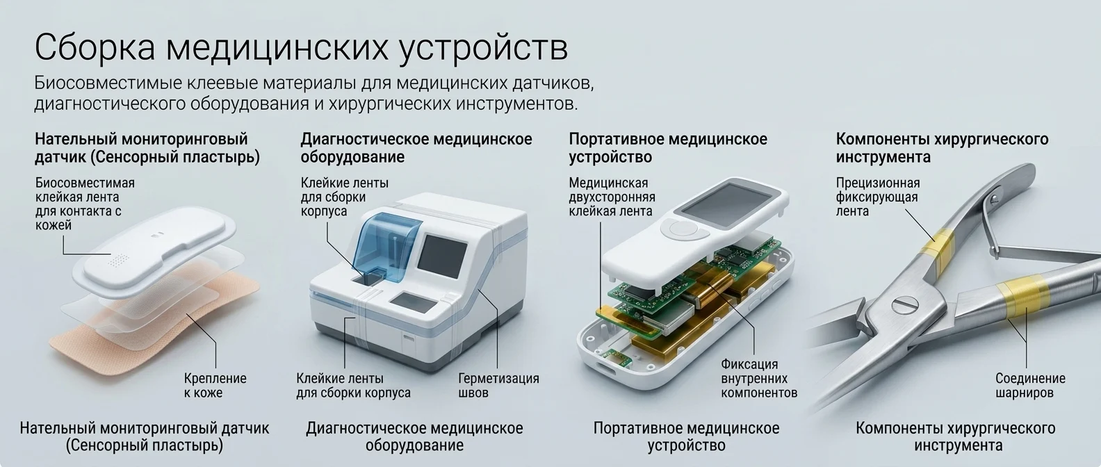 Сборка медицинских устройств