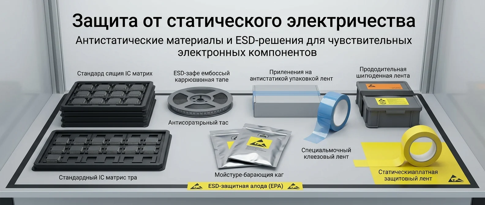 Контроль ESD и обращение