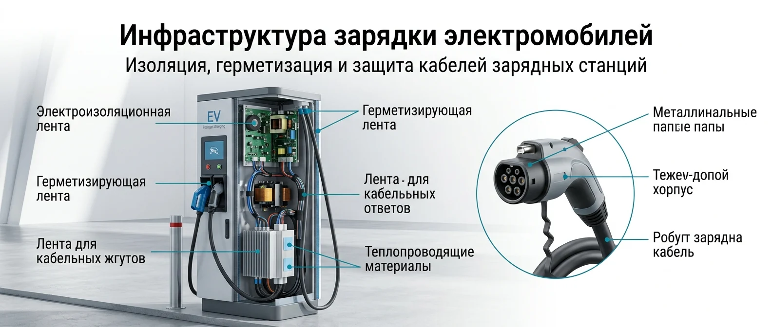 Инфраструктура зарядки EV