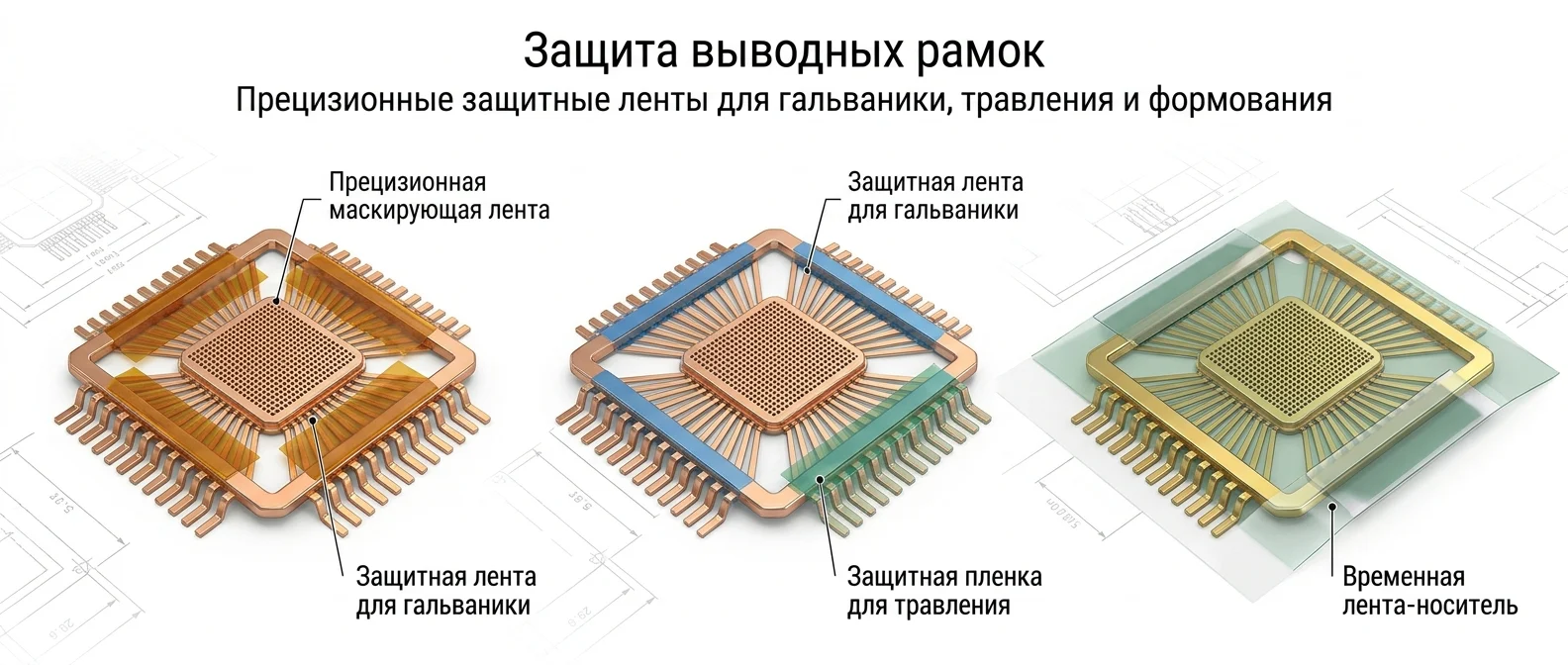 Защита выводных рамок