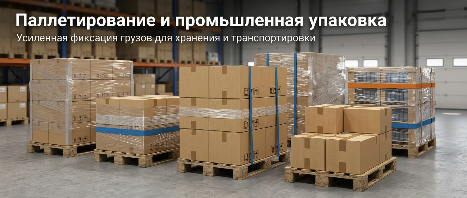 Бандажирование и палетирование