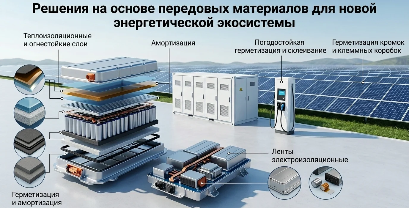 Новая энергетика — клейкие ленты